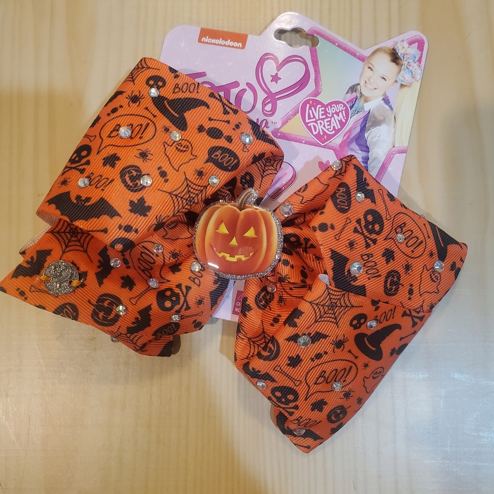 Brand New Girls'Jojo Siwa Halloween Bow - Large